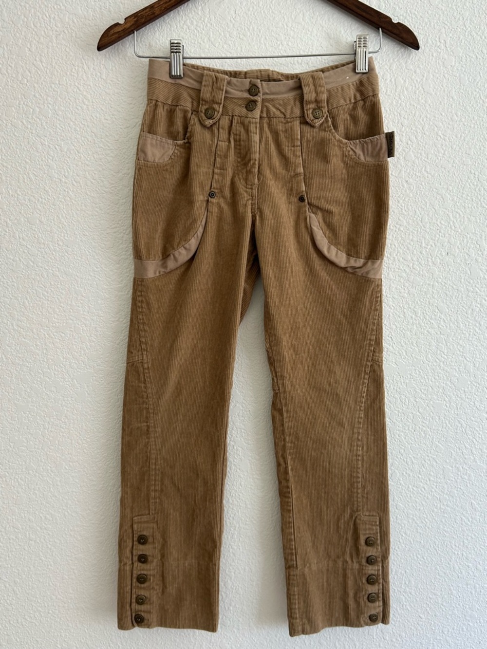 VINTAGE THE SADDLE CLUB TARGET Girls Size 10 Tan Corduroy Riding Pants RARE